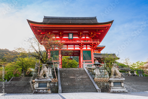 Obraz na płótnie 京都 清水寺 w salonie