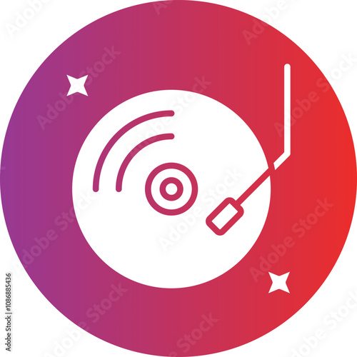 Vynil Icon Style
