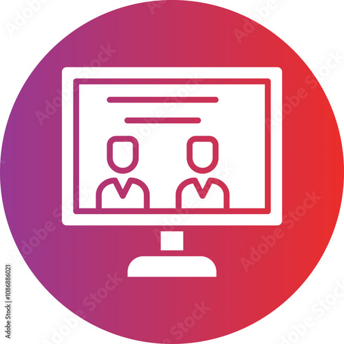 Online Meeting Icon Style