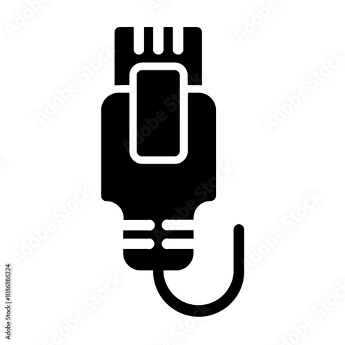 ethernet cable Solid icon