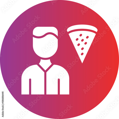 Binge Eating Icon Style