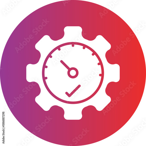 Constant Development Pace Icon Style