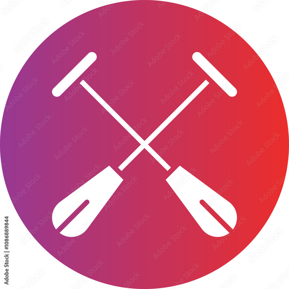 Paddles Icon Style Paddles Icon Style