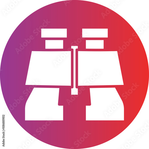 Binoculars Icon Style