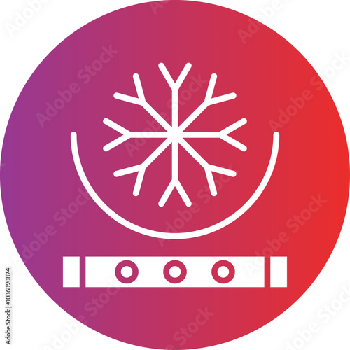 Snowproof Fabric Icon Style