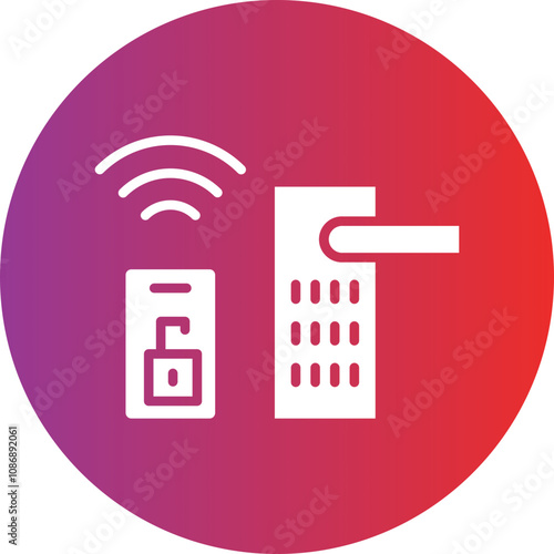 Smart Lock Icon Style