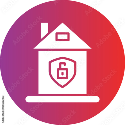 Home Security Icon Style
