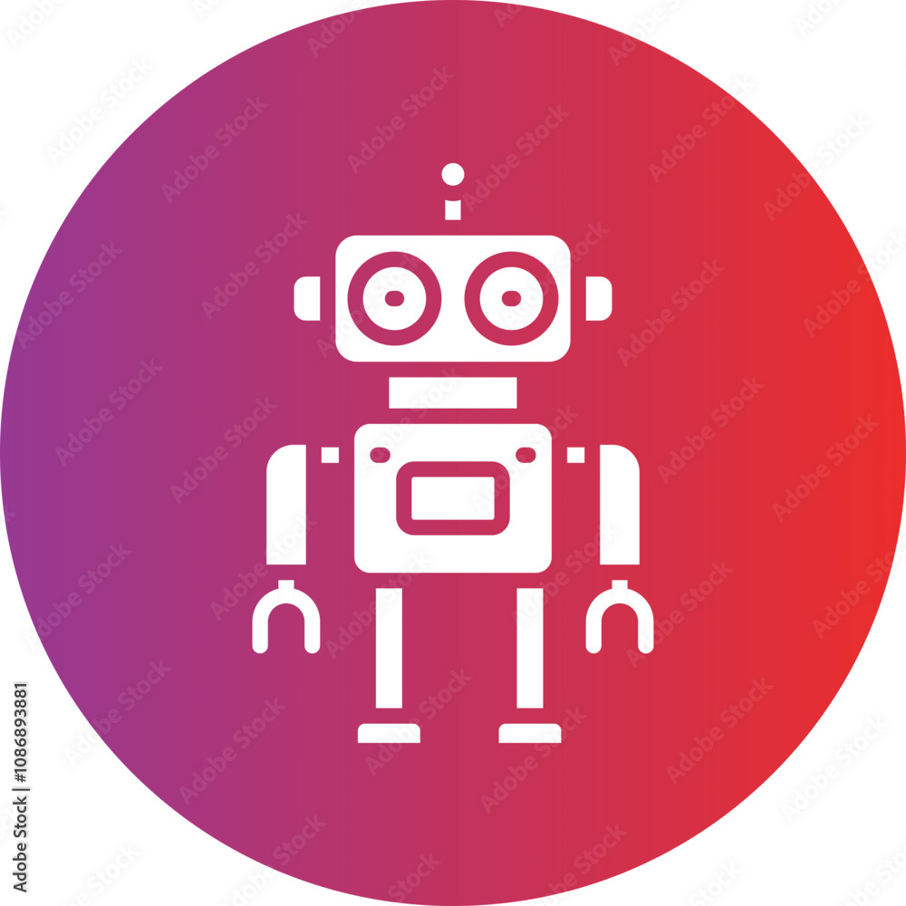 Robot Icon Style Robot Icon Style