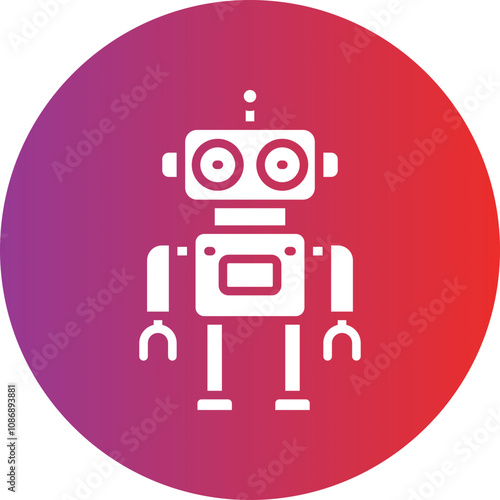 Robot Icon Style