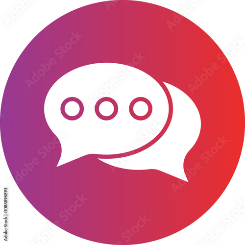 Speech Bubble Icon Style