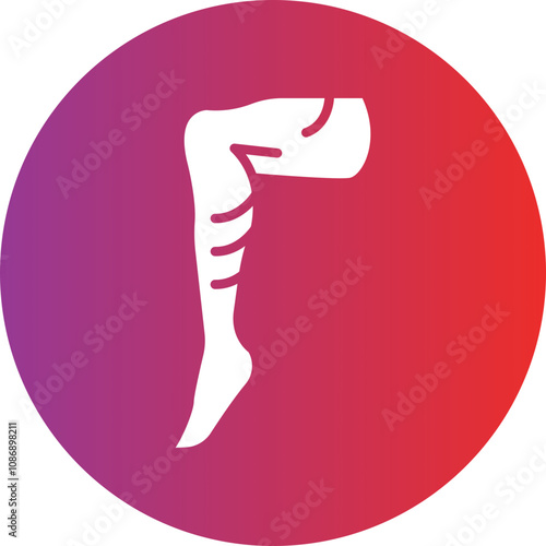 Leg Icon Style