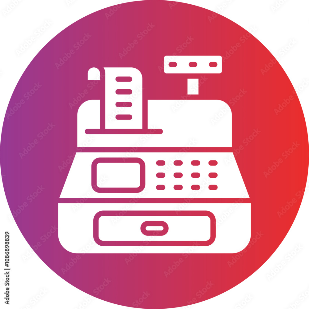 Cash Machine Icon Style