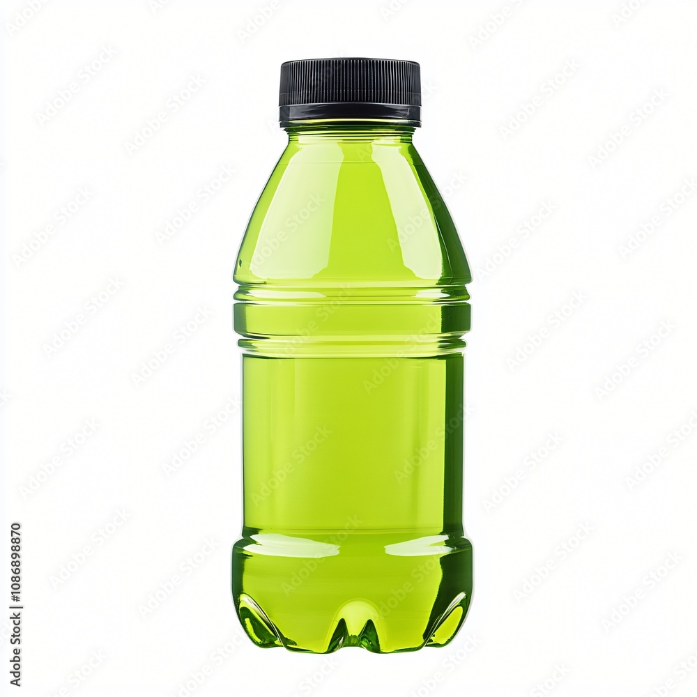 Green Tea Bottle Refreshing Drink Plastic Packaging Green Tea Bottle Refreshing Drink Plastic Packaging