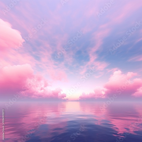 Irridescent sky sunlight outdoors horizon.