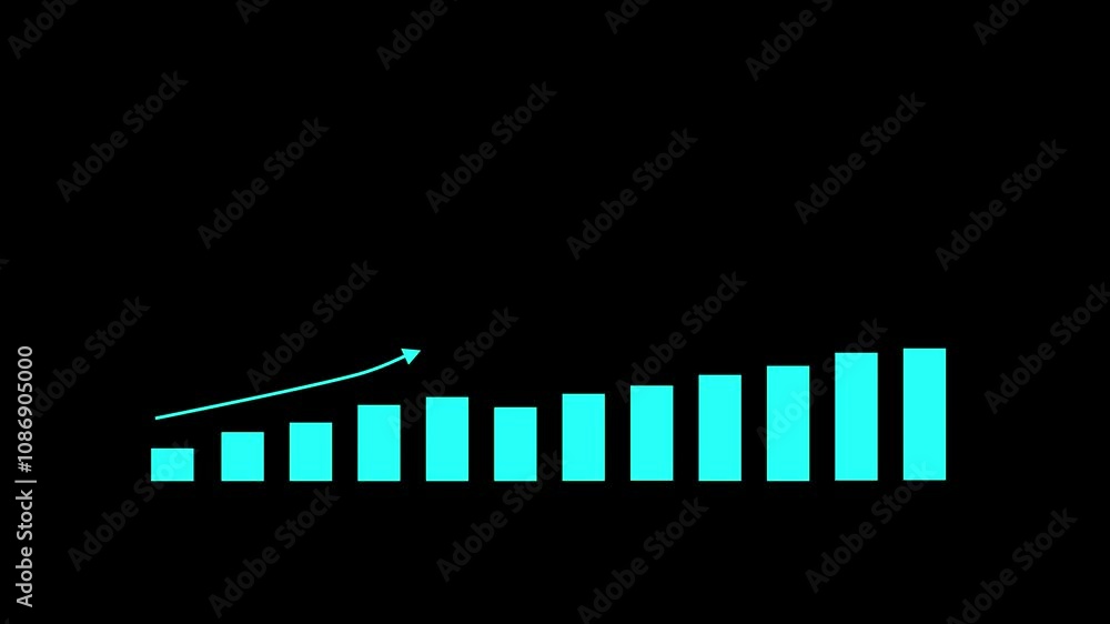 Business growth graph chart animation , business growth and start up business concept, success business graph Business growth graph chart animation , business growth and start up business concept, success business graph