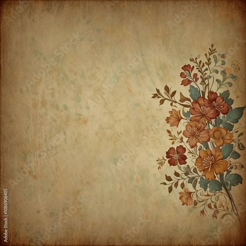 background with flowers