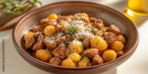 Gnocchetti Sardi with Sausage and Fennel Ragù