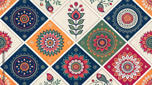 4K Old Mosaic Stones