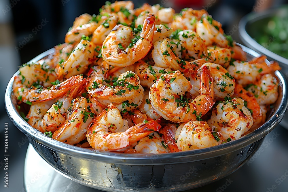 Spicy Shrimp Dish with Herbs: A Delicious Recipe Spicy Shrimp Dish with Herbs: A Delicious Recipe