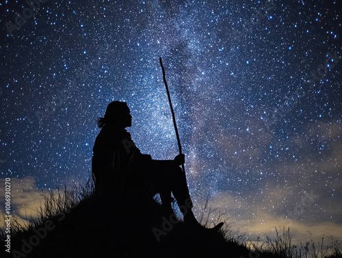 Indigenous astronomy and celestial practices, capturing traditional sky lore and science photo