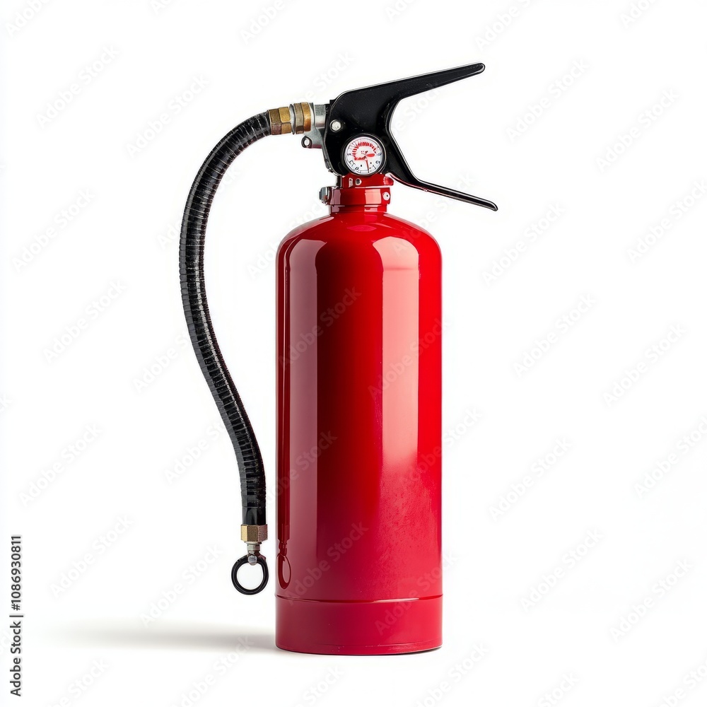 Fire extinguisher isolated on white background Fire extinguisher isolated on white background