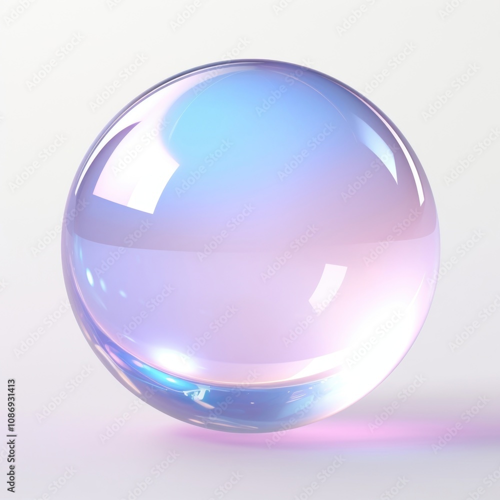 Uranus transparent sphere bubble. Uranus transparent sphere bubble.