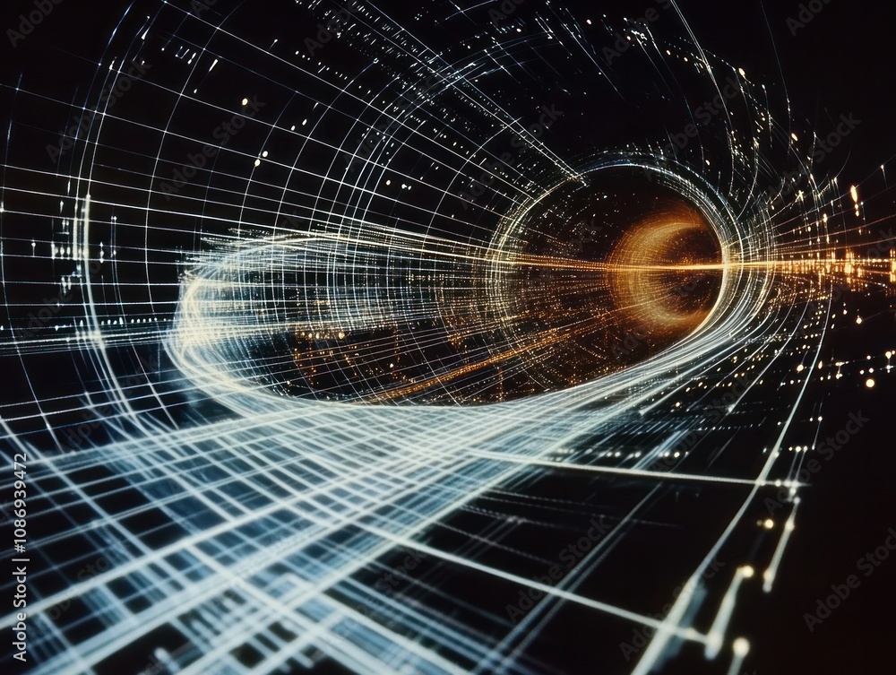 Alcubierre drive mathematics, detailing the complex equations required ...