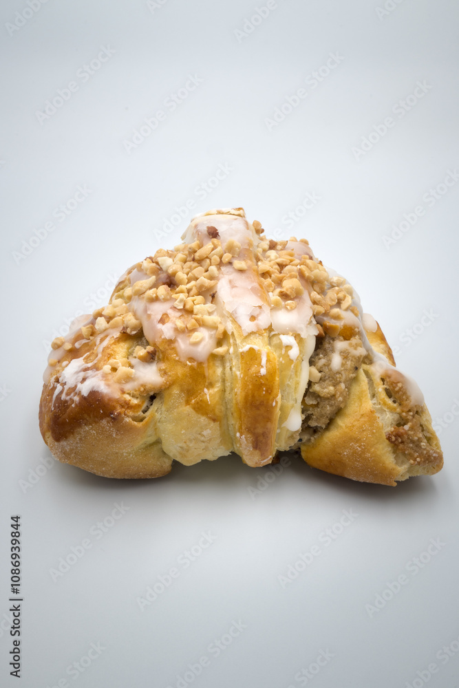 Regional delicacies, croissant baked on the occasion of independence day and Martin's name day. St. Martin's Day croissant.