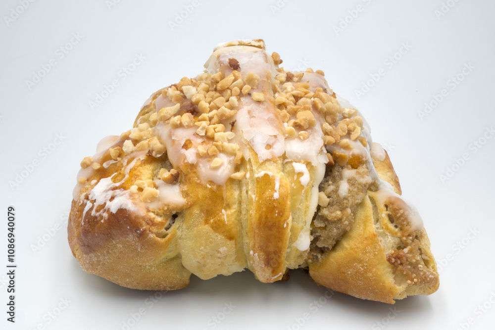 Regional delicacies, croissant baked on the occasion of independence day and Martin's name day. St. Martin's Day croissant.