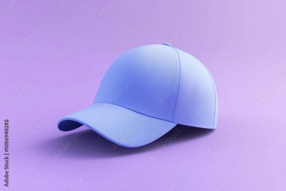 Trendy Light Blue Baseball Cap Trendy Light Blue Baseball Cap