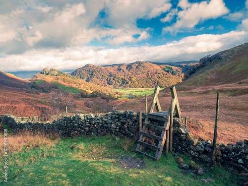 stile in the hills