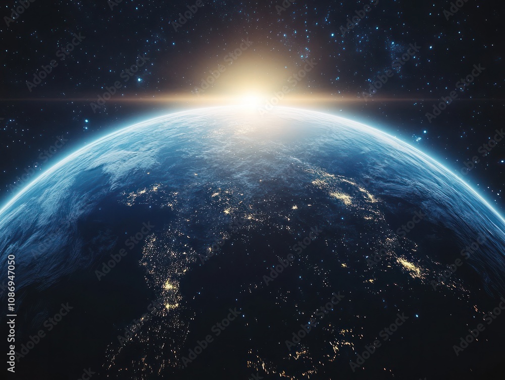 Obraz premium Zero-point energy as an alternative to fossil fuels, offering a clean and infinite energy source for the planet