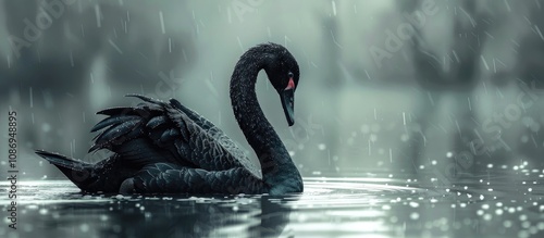Beautiful Black Swan