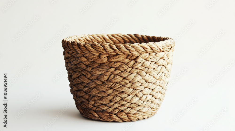 Empty woven seagrass gift basket Empty woven seagrass gift basket