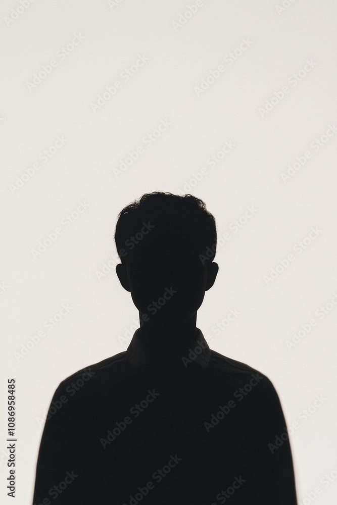 Silhouette of a Person Silhouette of a Person
