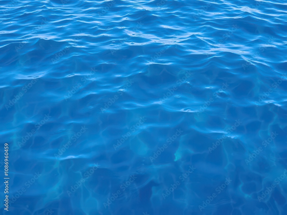 blue sea water with gentle ripples and swirling patterns, texture blue sea water with gentle ripples and swirling patterns, texture