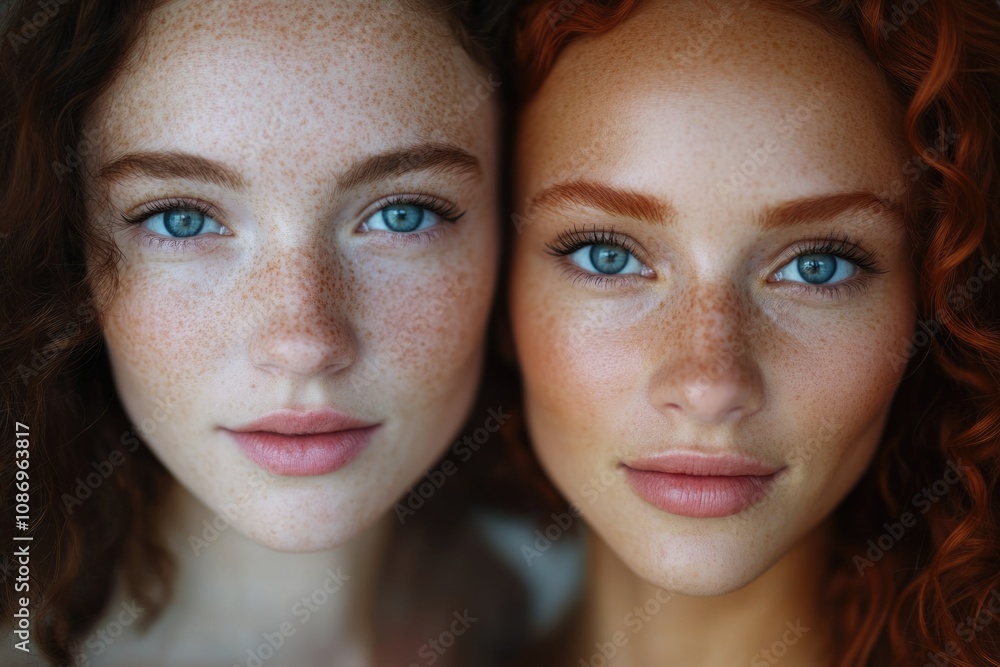 Enchanting Women: Natural Beauty and Makeup Radiance in Skincare Modeling Enchanting Women: Natural Beauty and Makeup Radiance in Skincare Modeling