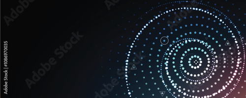 DNA science and medical background concept