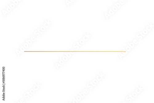Gold line, line aesthetic, bronze line , golden line on transparent background
