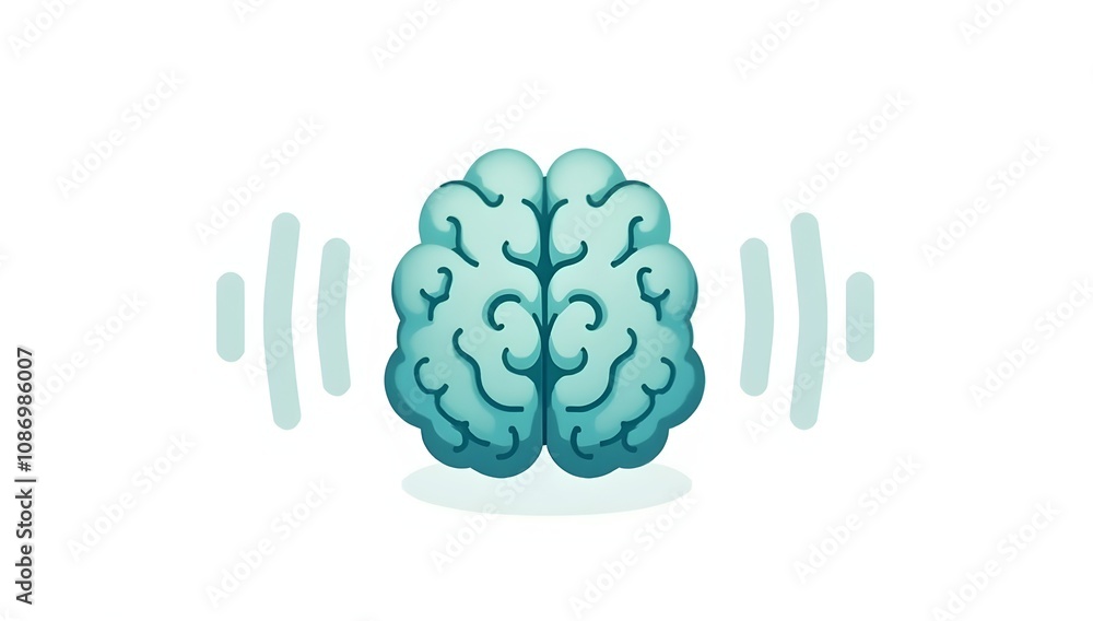 Illustration of a brain with sound waves symbolizing mental health awareness
Illustration of a brain with sound waves symbolizing mental health awareness