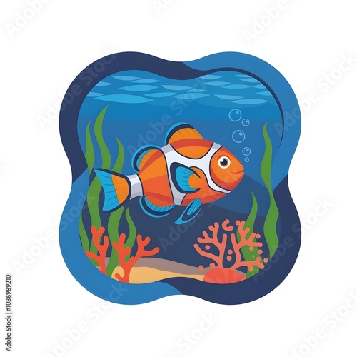 fish in the water