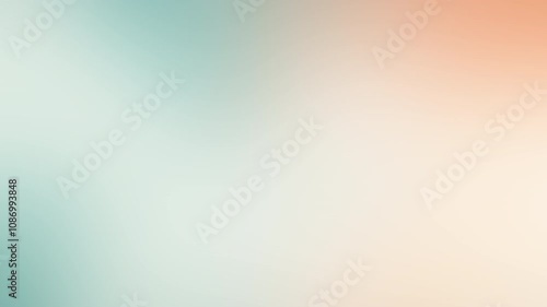 Minimal abstract background featuring a soft pastel gradient blending light blue, peach, and white tones seamlessly.