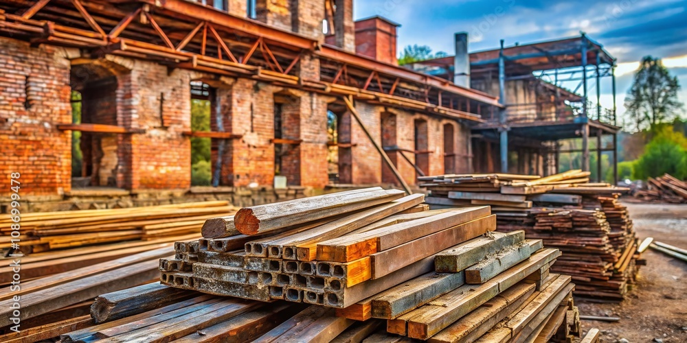 Old and Used Construction Materials Reimagined in New Building Projects: A Blend of History and Modernity in Urban Development Old and Used Construction Materials Reimagined in New Building Projects: A Blend of History and Modernity in Urban Development