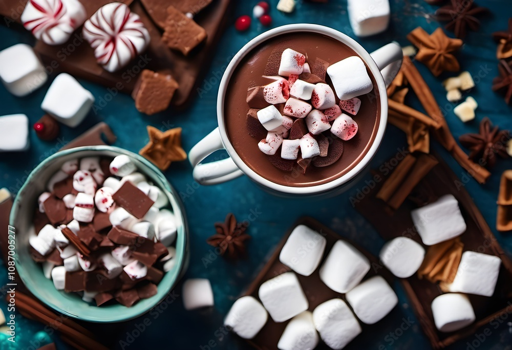 High-quality cocoa, marshmallows, and unique toppings like peppermint or caramel. Perfect for cozy winter nights and gourmet indulgence. High-quality cocoa, marshmallows, and unique toppings like peppermint or caramel. Perfect for cozy winter nights and gourmet indulgence.