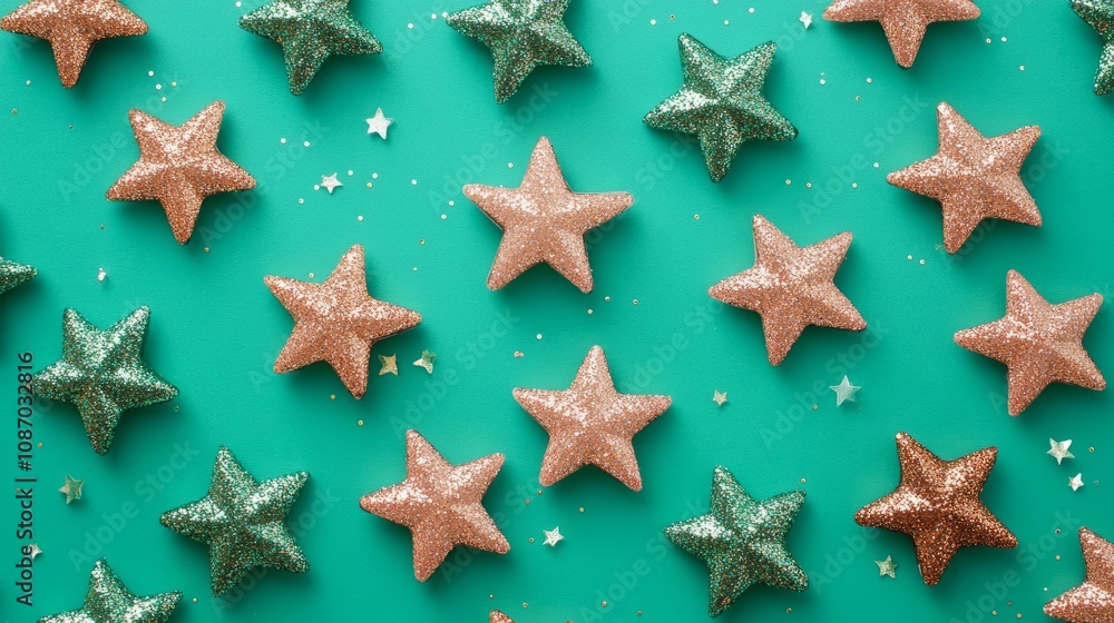 christmas background with colourful stars christmas background with colourful stars