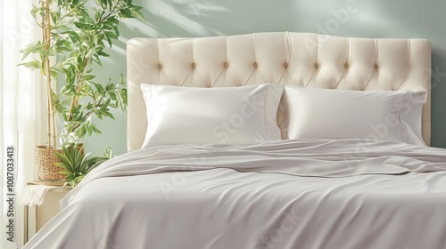 Elegant and Luxurious Bedding Set for a Serene Bedroom