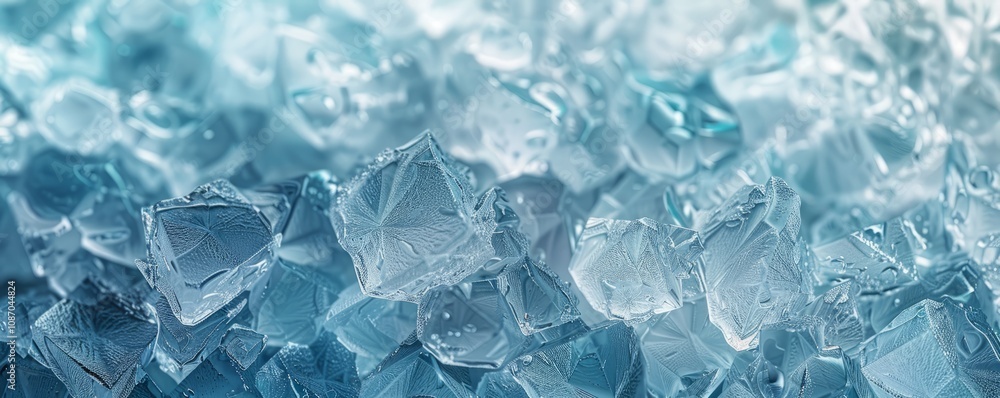 Crystallized ice texture background, 4K hyperrealistic photo. Crystallized ice texture background, 4K hyperrealistic photo.