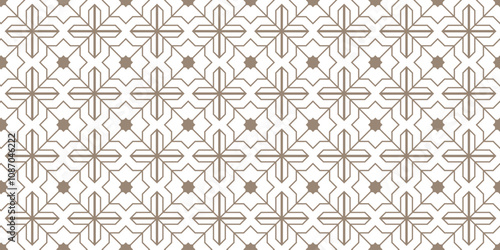 Vector seamless pattern with islamic style