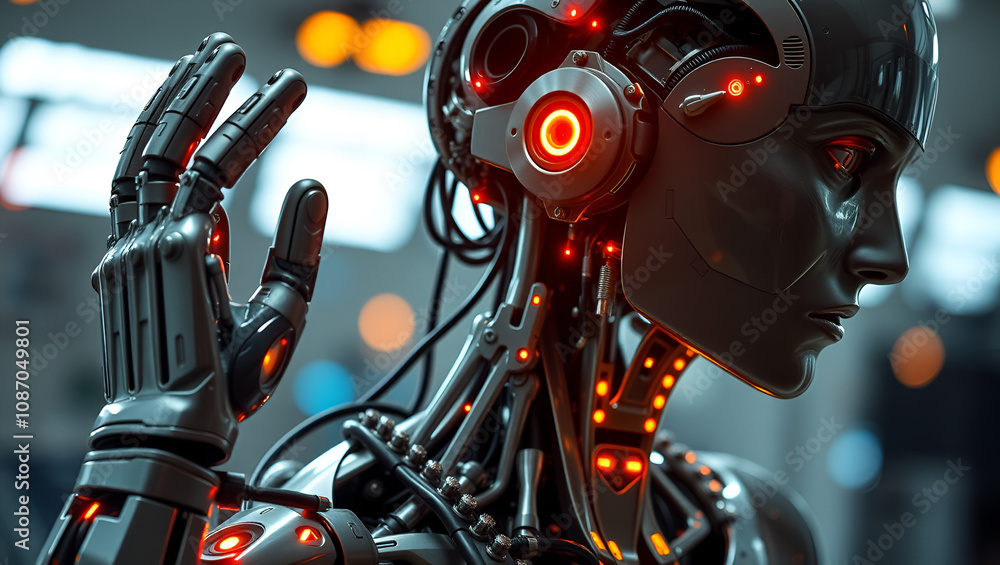 Cyborg technology integrated with cybernetics and biomechanics ...