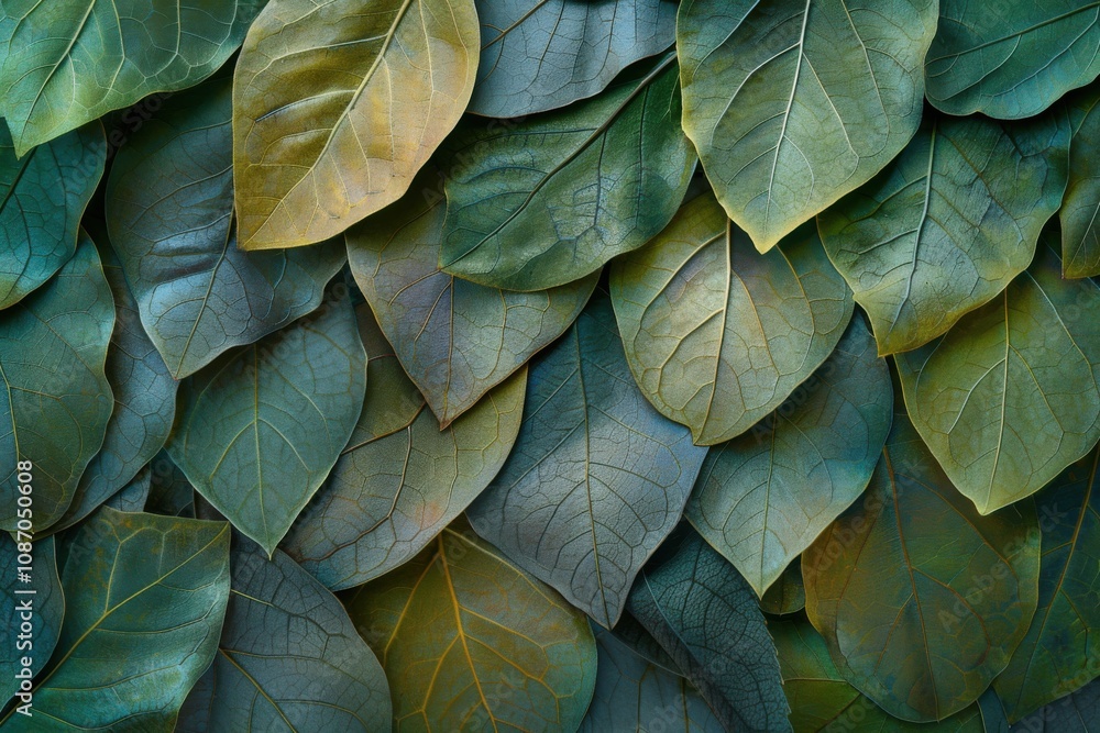 Green Leaves Form Natural Pattern Background Texture Closeup Detail Green Leaves Form Natural Pattern Background Texture Closeup Detail